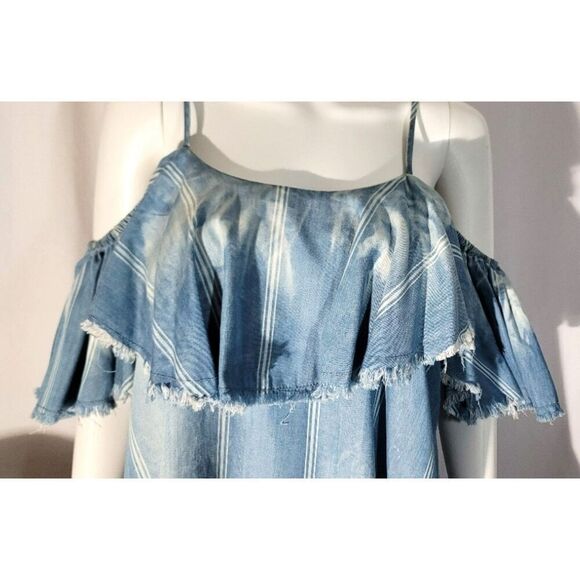 Vintage Havana Bare Shoulders Blouse - Size S - Picture 5 of 10